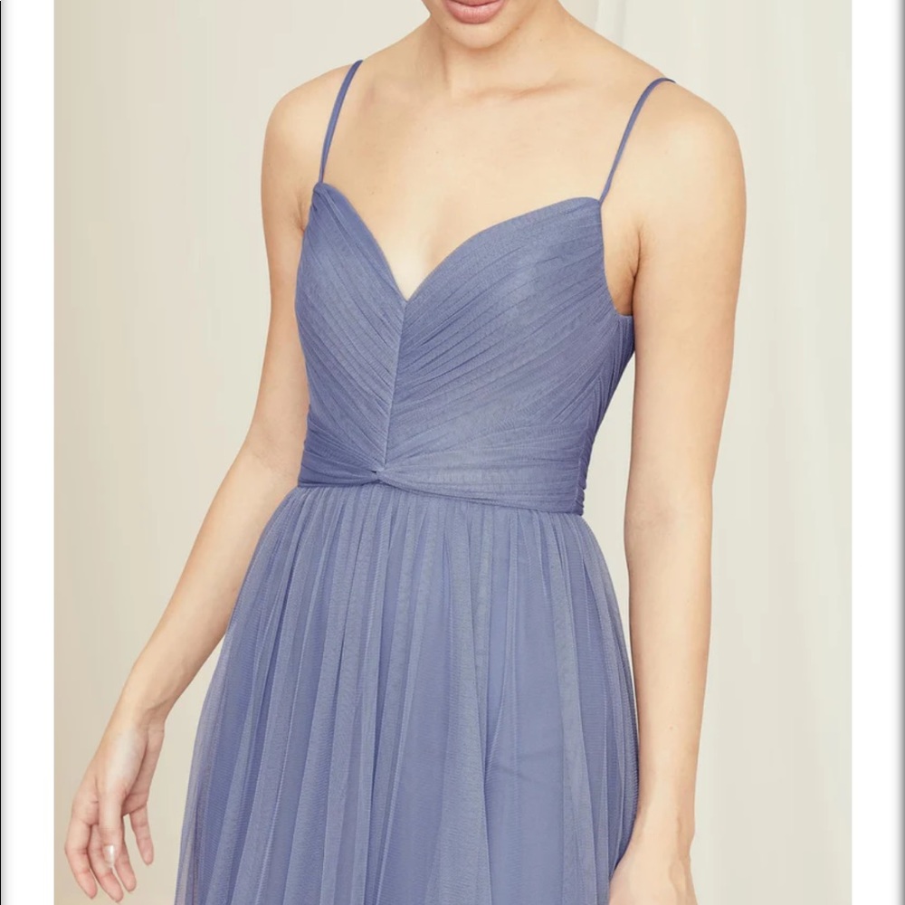 Amsale Riley Gown in Violet - Picture 2 of 4